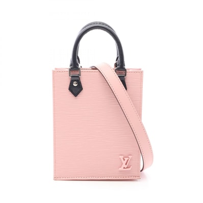 ルイ・ヴィトン LOUIS VUITTON プティット サックプラ エピ ローズバレリーヌ 2WAY ハンドバッグ バッグ レザー エピ ローズバレリーヌ レディース ピンク系 / ブラック系 M69575 【中古】