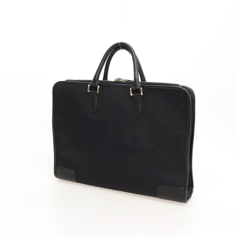 【中古】ポールスミス Paul Smith ナイロン レザー 2way ブリーフケース ブラック【WxH31.5xD7】【メンズ】