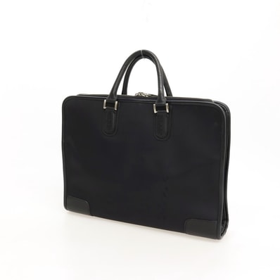 【中古】ポールスミス Paul Smith ナイロン レザー 2way ブリーフケース ブラック【WxH31.5xD7】【メンズ】