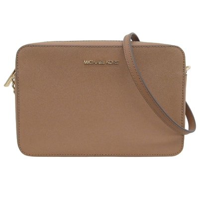 マイケルコース 美品 チェーンショルダーバッグ レディース ブラウン