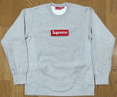 Supreme Box Logo Crewneck "Grey" (15FW)