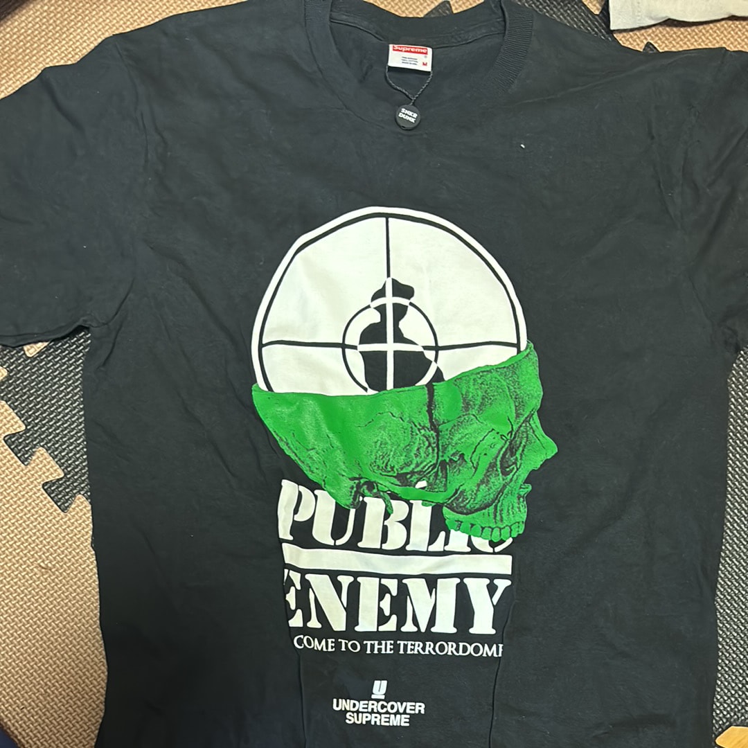 Supreme Undercover Public Enemy Terrordome Tee "Black"