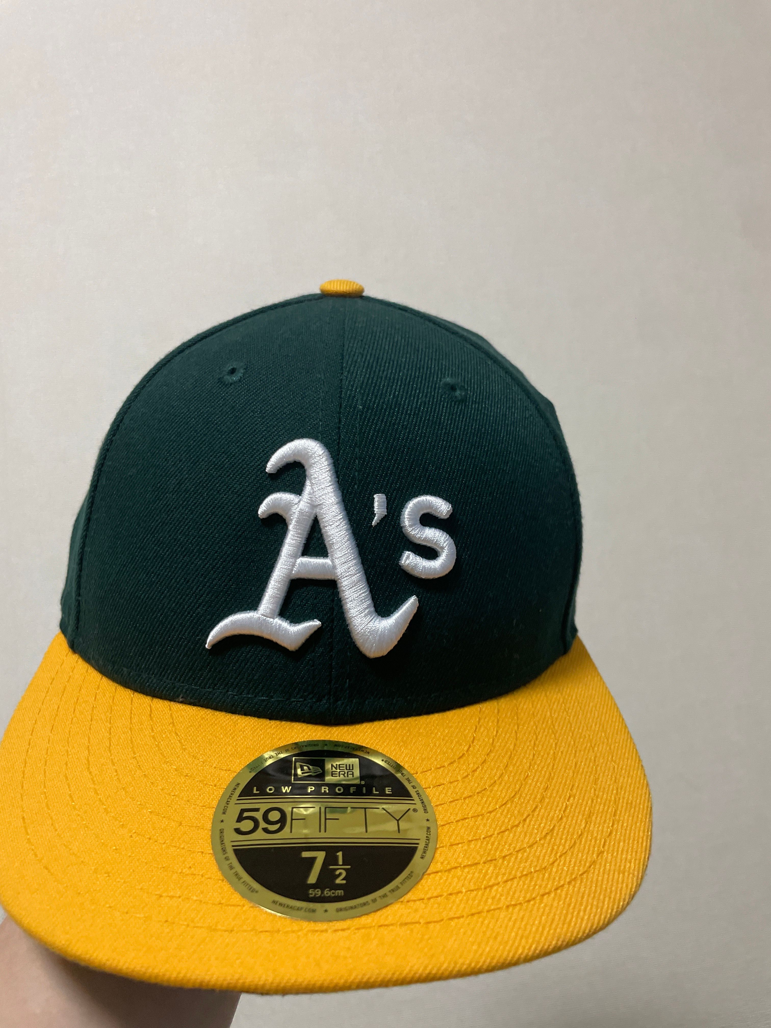 NEW ERA 59FIFTY Harlem Exclusive Oakland Athletics "Green/Yellow"