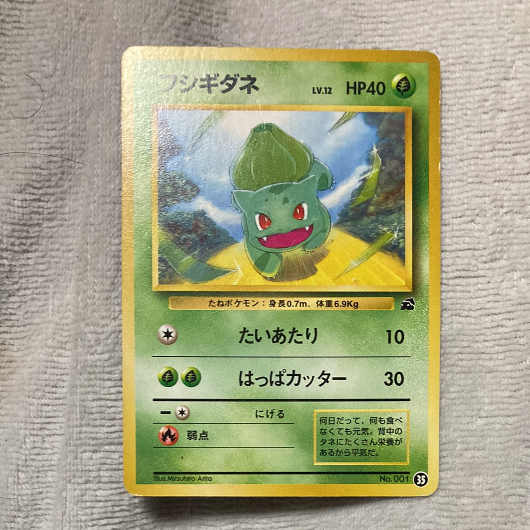 フシギダネ : 旧裏 [PMCGI No.035](拡張パック「イントロパック」)