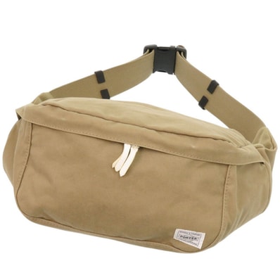 ポーター BEAT キャンバス ベージュ ウエストバッ