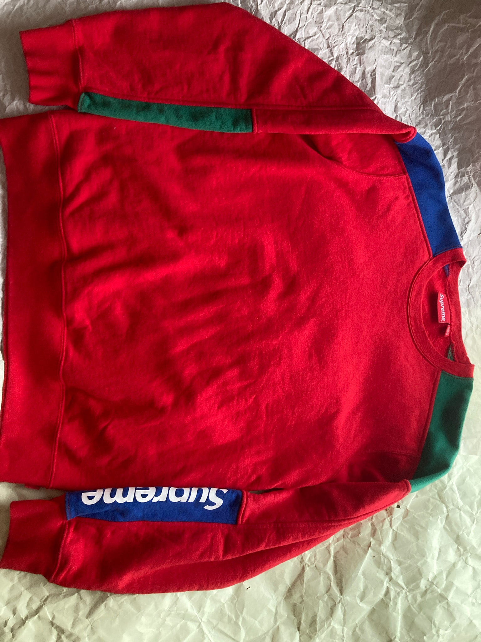Supreme Formula Crewneck "Red"