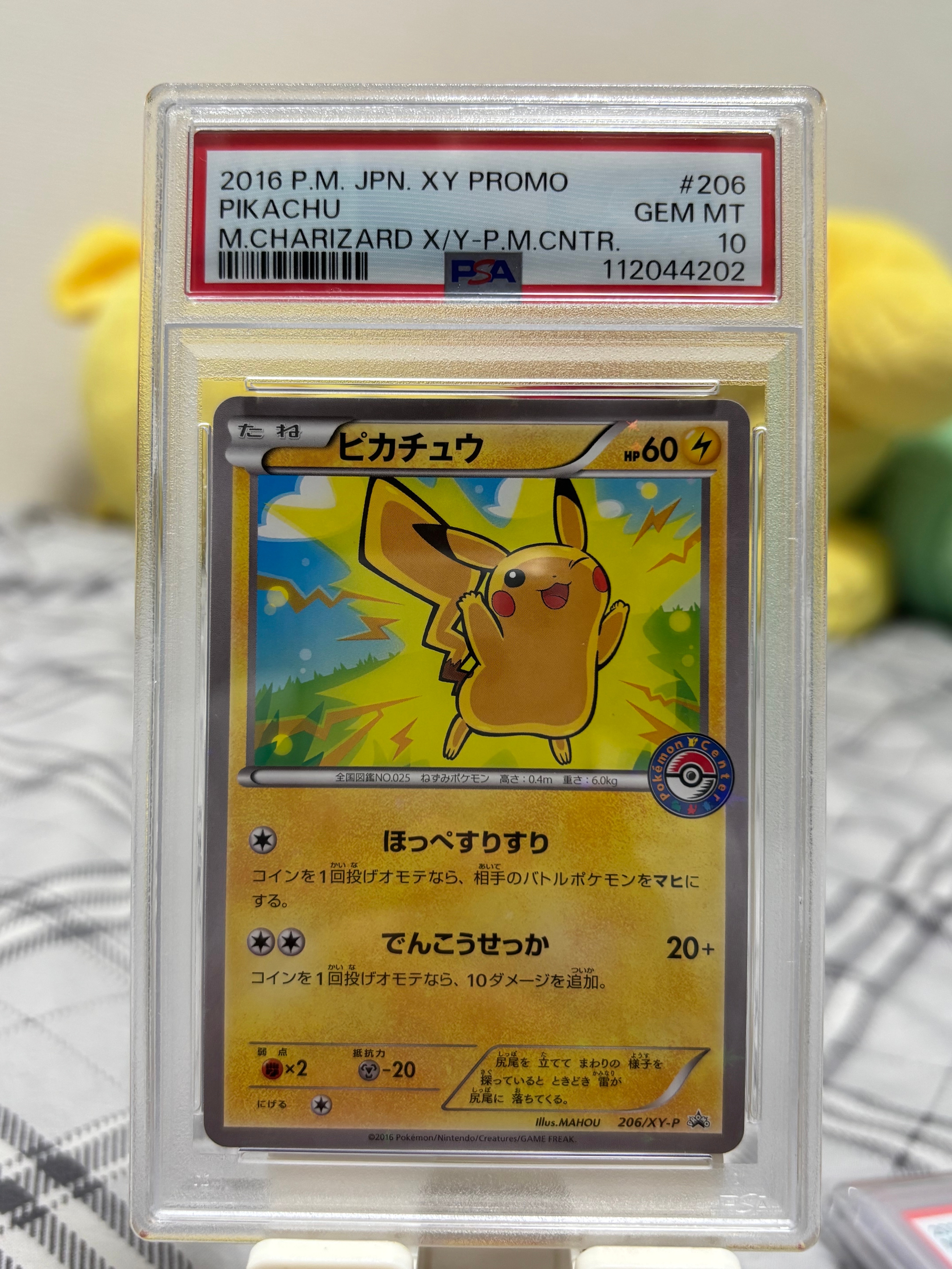 PSA10】ポンチョを着たピカチュウ: プロモ[XY-P 207/XY-P](BREAK