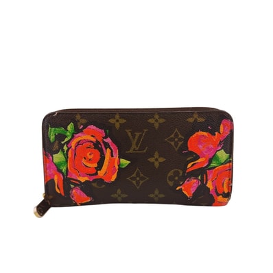 ルイヴィトン LOUIS VUITTON 長財布 モノグラムローズ ジッピーウォレット M93759 ブラウン