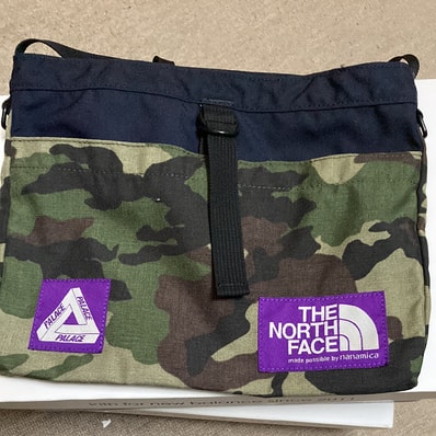 PALACE THE NORTH FACE PURPLE LABEL CORDURA Nylon Small Shoulder Bag "Camo"