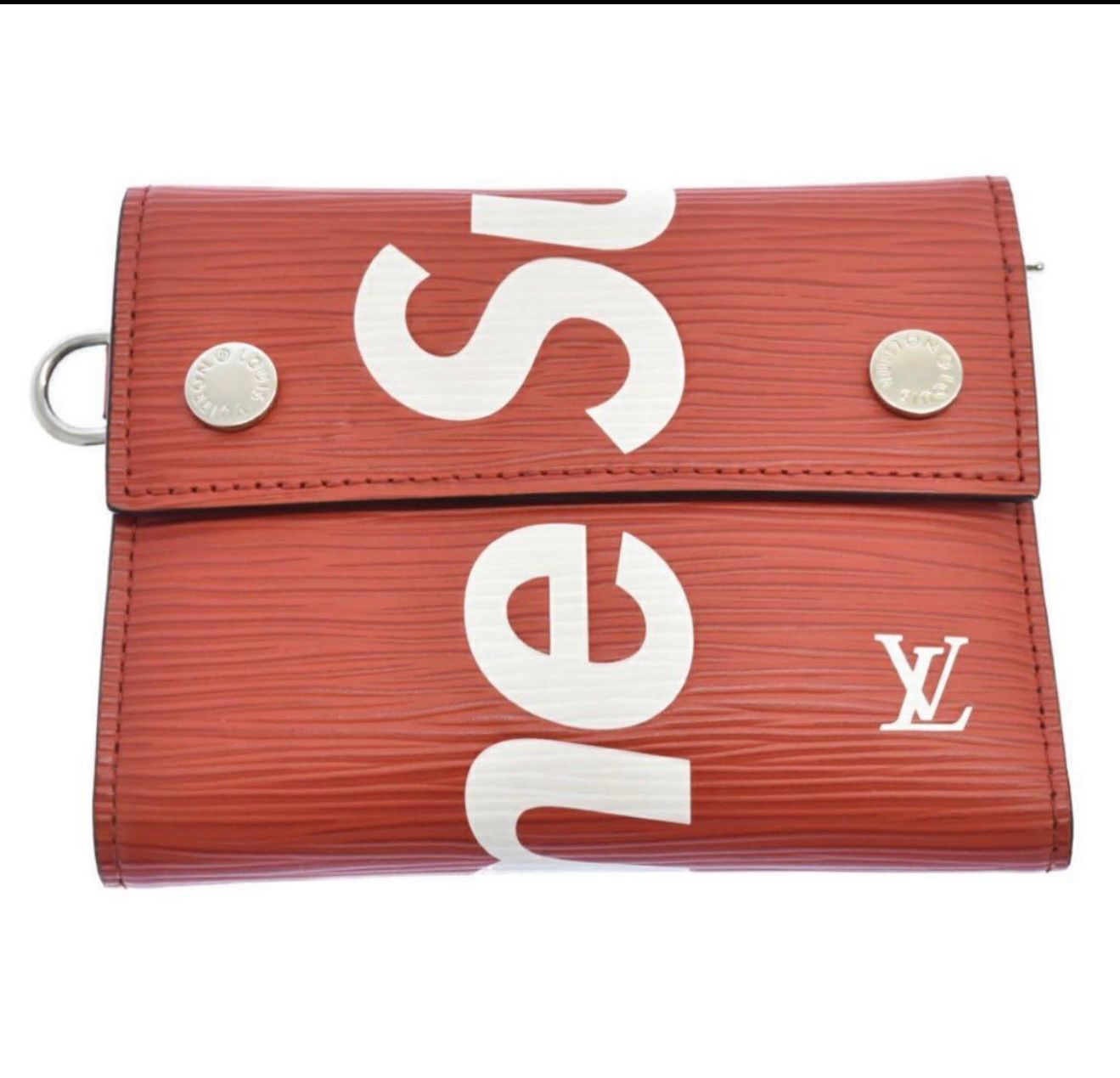 Louis Vuitton x Supreme Chain Wallet "Red"