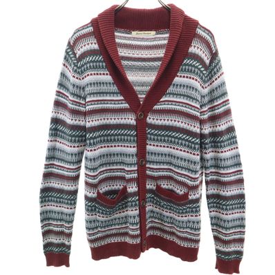 JOURNAL STANDARD 長袖 ショールカラー ニットカーディガン