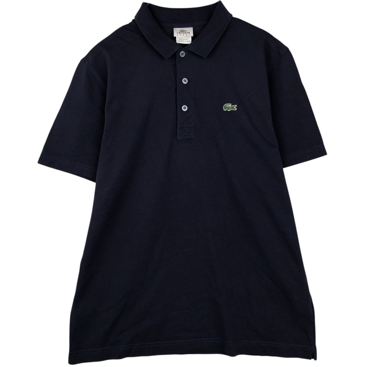 古着 ラコステ LACOSTE SPORT フランス企画 半袖 ポロシャツ 5 メンズL相当/eaa635211