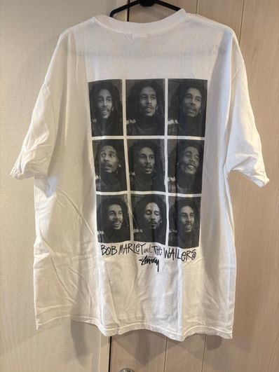 Stussy BOB FRAMES TEE "White"