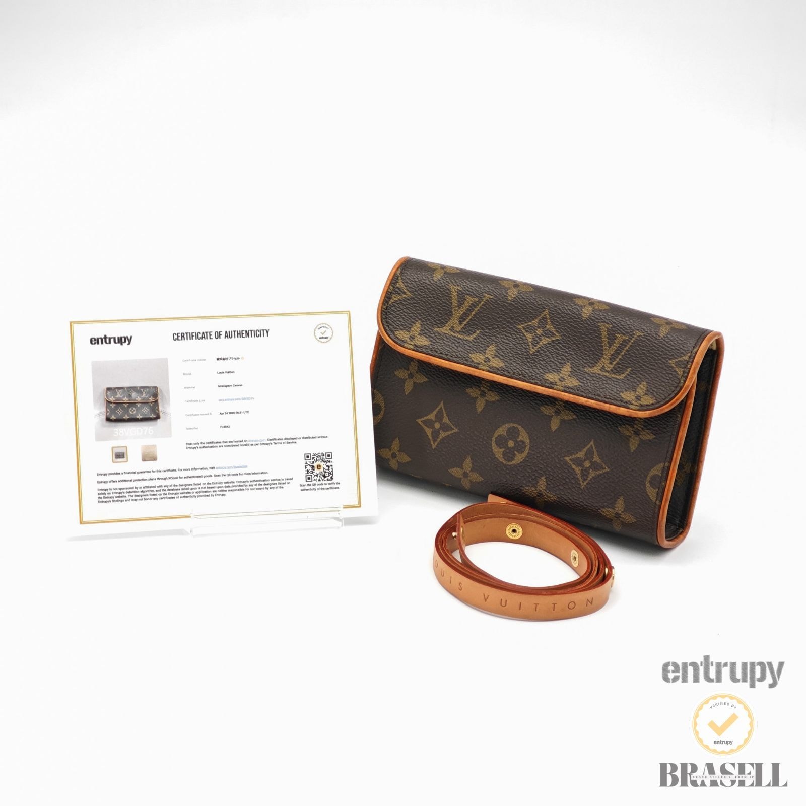 LOUIS VUITTON ルイ・ヴィトン ポシェット・フロランティーヌ モノグラム ポシェット・フロランティーヌ M51855 FL0042 ショルダーバッグ Monogram Canvas Brown レディース