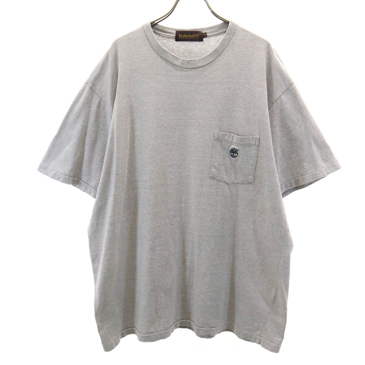 Timberland ティンバーランド 半袖 Tシャツ L グレー ポケT