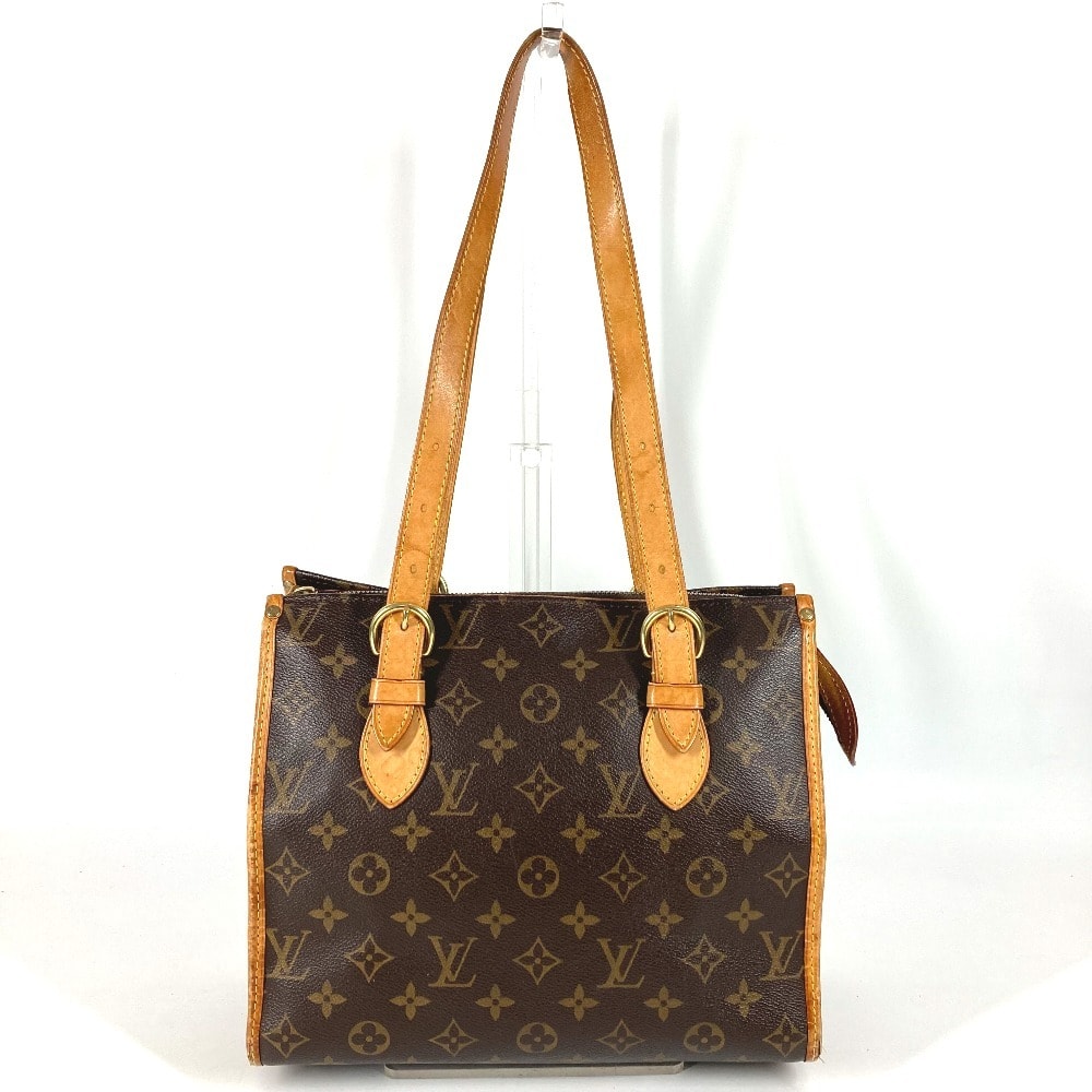 ルイヴィトン LOUIS VUITTON ポパンクールオ ポパンクール オ M40007 モノグラム カバン トートバッグ 肩掛け ショルダーバッグ モノグラムキャンバス ブラウン