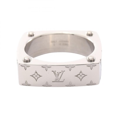 ルイ・ヴィトン LOUIS VUITTON モノグラム ボールド リング・指輪 ジュエリー GP(ゴールドメッキ) シルバー メンズ シルバー系 M00695 【中古】
