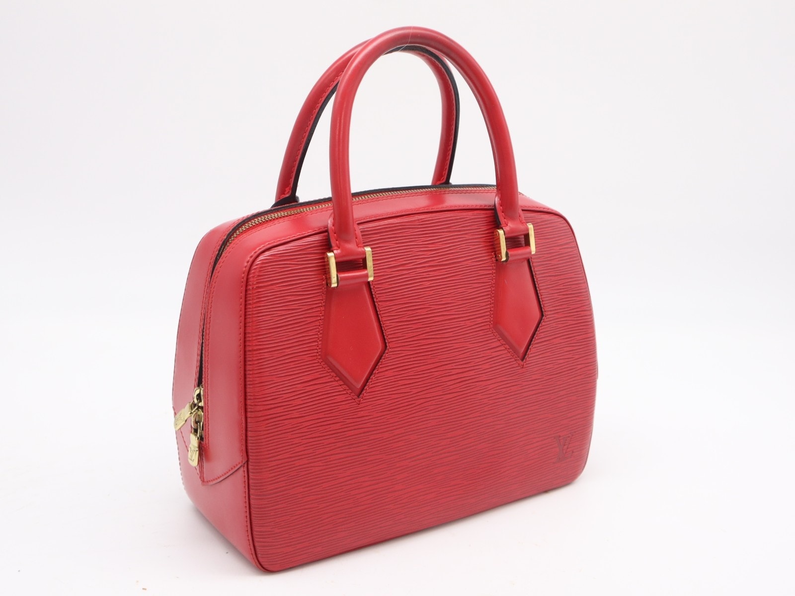 LOUIS VUITTON ルイ・ヴィトン エピ サブロン カスティリアンレッド M52047 ハンドバッグ レッド カーフレザー レディース