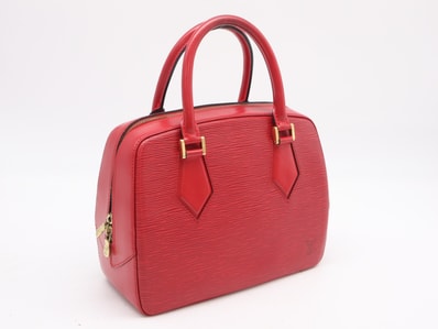 LOUIS VUITTON ルイ・ヴィトン エピ サブロン カスティリアンレッド M52047 ハンドバッグ レッド カーフレザー レディース