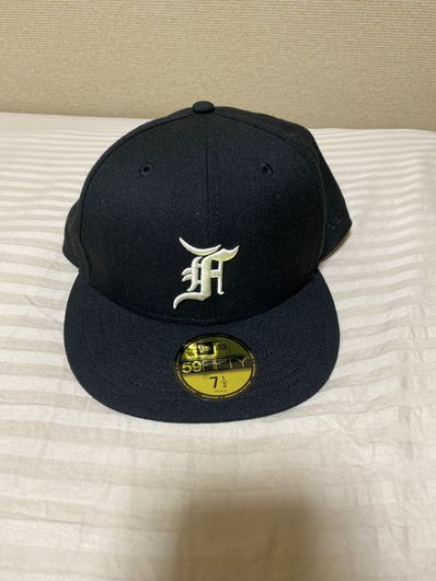 NEW ERA FEAR OF GOD ESSENTIALS 59FIFTY F LOGO Under Visor "Black"