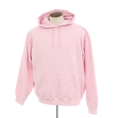 【中古】シュプリーム Supreme 2024年春夏 Warm Up Hooded Sweatshirt プルオーバー パーカー ライトピンク【サイズL】【メンズ】