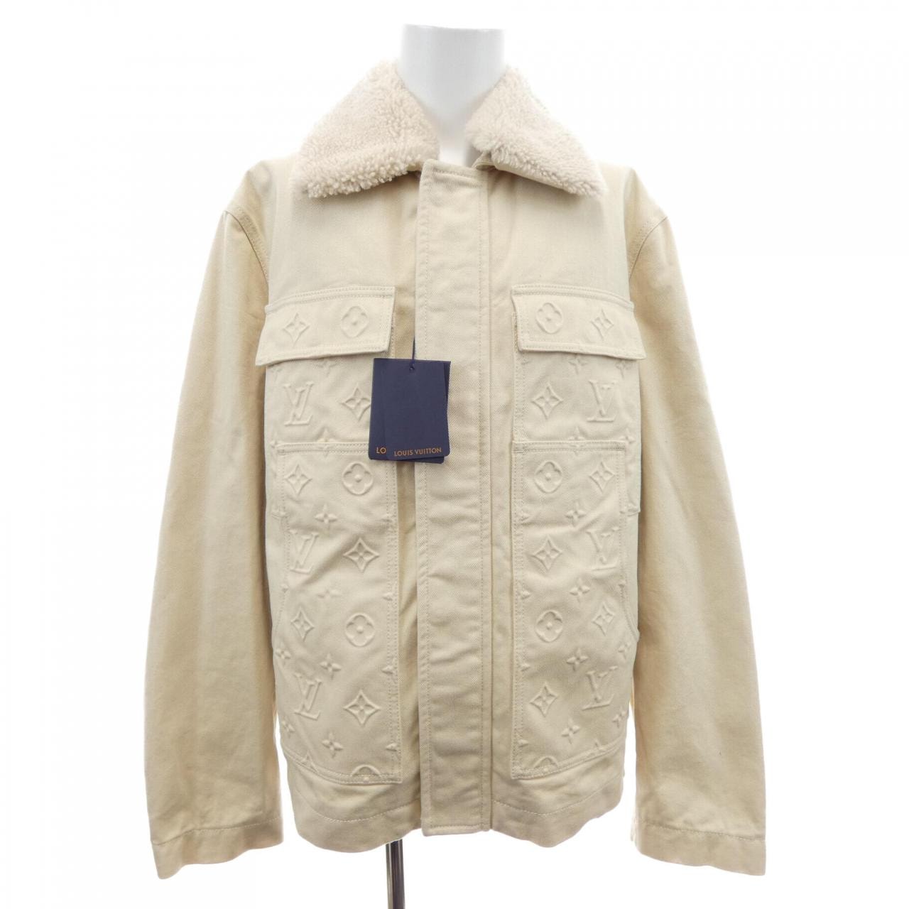 ルイヴィトン LOUIS VUITTON モノグラムワークウエアデニムジャケット HOA45WTZ0 デニムジャケット