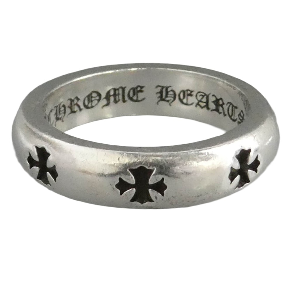CHROME HEARTS クロムハーツ(原本無) NEGATIVE CH PLUS ネガティブ CHプラス リング シルバー系 18号【中古】