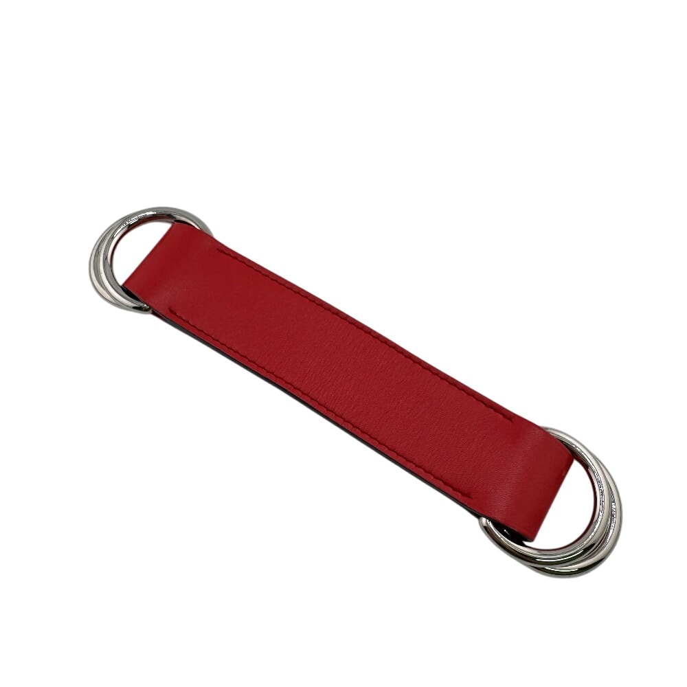 エルメス HERMES その他ファッション雑貨 ロマンス スカーフベルト レッド