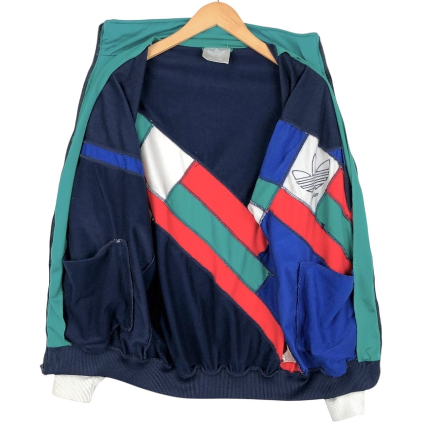 D (傷や汚れあり)】古着 80年代 アディダス adidas トレフォイルロゴ D (傷や汚れあり)】古着 80年代 アディダス adidas トレフォイルロゴ