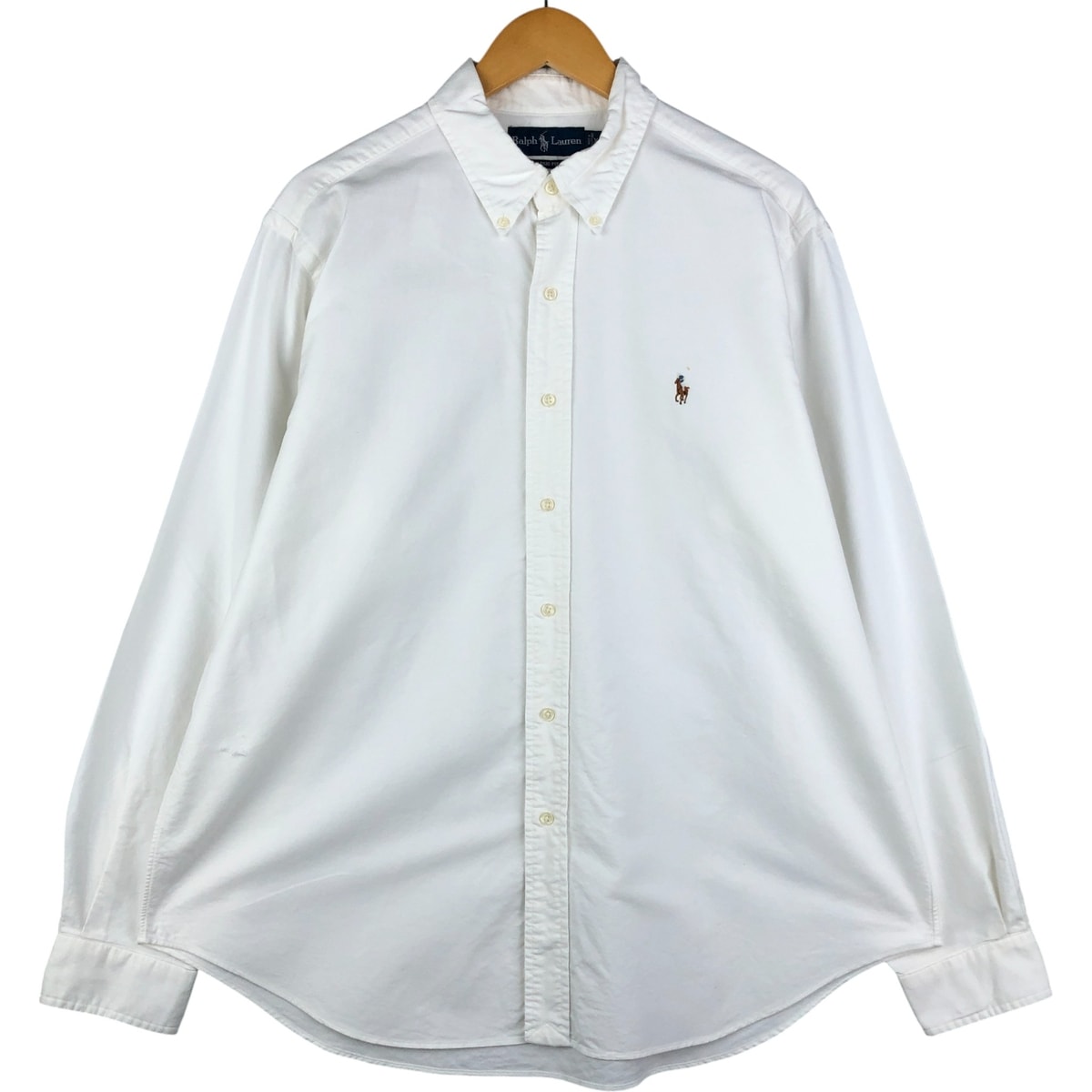 古着 ラルフローレン Ralph Lauren CLASSIC FIT クラシックフィット 長袖 ボタンダウンシャツ メンズXL相当/eaa592751