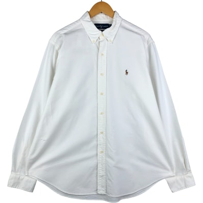 古着 ラルフローレン Ralph Lauren CLASSIC FIT クラシックフィット 長袖 ボタンダウンシャツ メンズXL相当/eaa592751