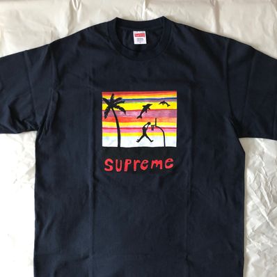 Supreme Dunk Tee "Navy"