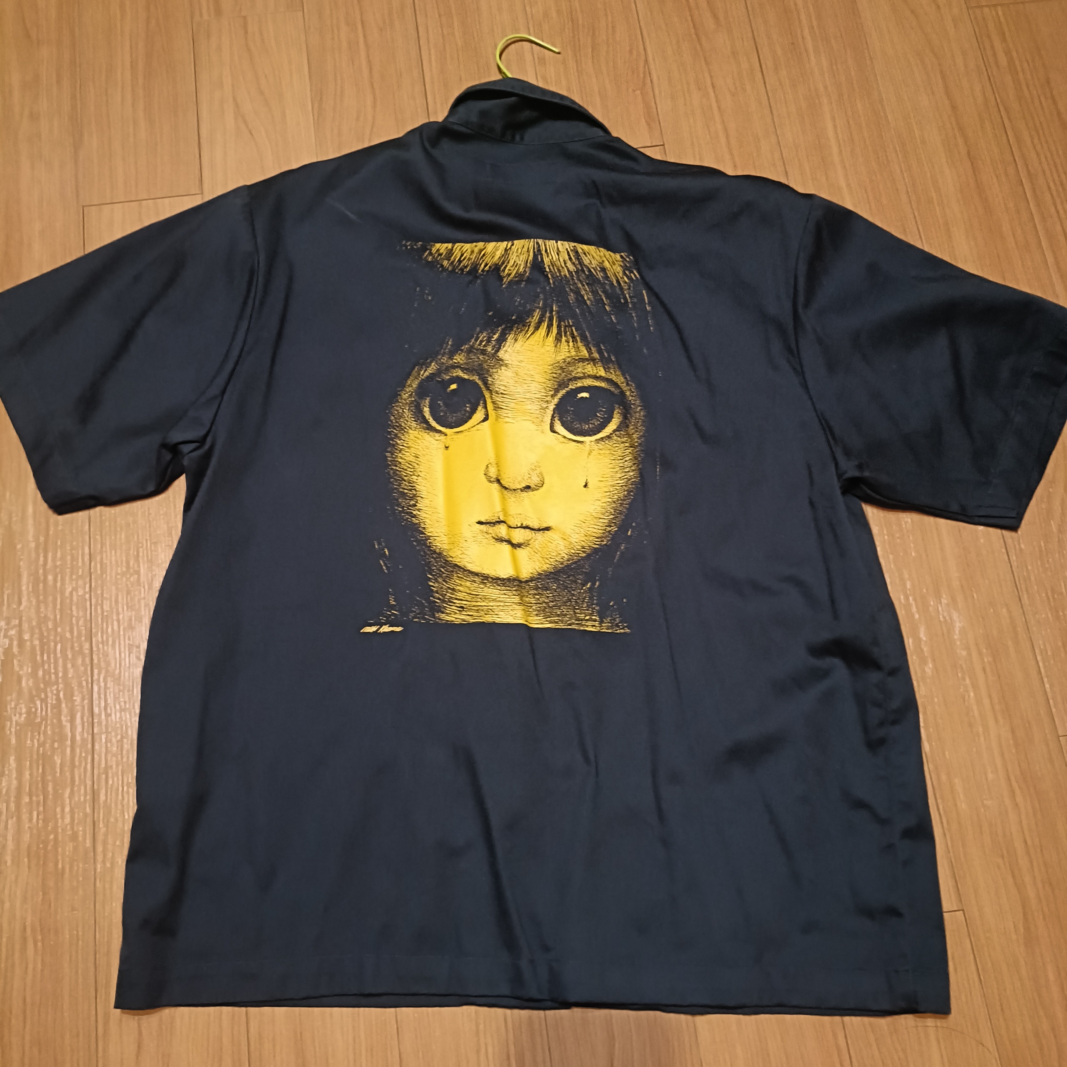 Supreme Margaret Keane Teardrop S/S Work Shirt "Light Navy"