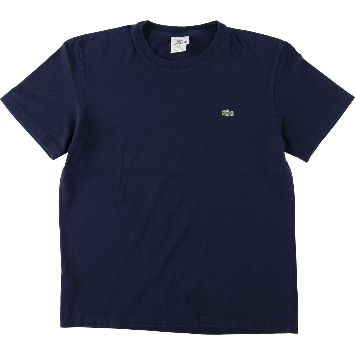 古着 ラコステ LACOSTE フランス企画 半袖 ワンポイントロゴTシャツ 3 メンズS相当/eaa644071