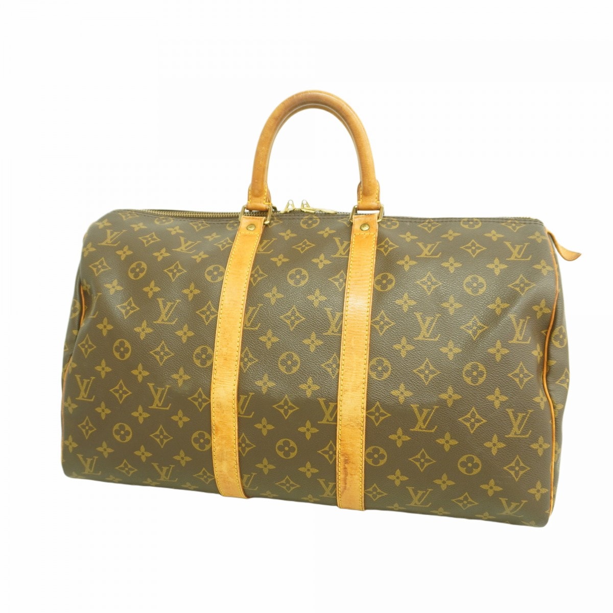 【6dd5120】ルイヴィトン ボストンバッグ モノグラム キーポル45 M41428 ブラウン【中古】メンズ レディース ユニセックス