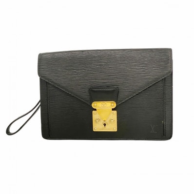 ★最終価格【6da0166】ルイヴィトン クラッチバッグ エピ ポシェットセリエドラゴンヌ M52612 ノワール【中古】レディース