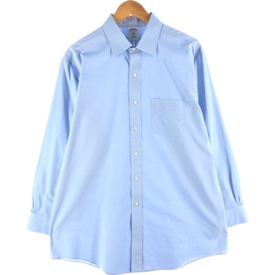 古着 ブルックスブラザーズ Brooks Brothers 1818 長袖 コットンシャツ メンズXL相当/eaa558905