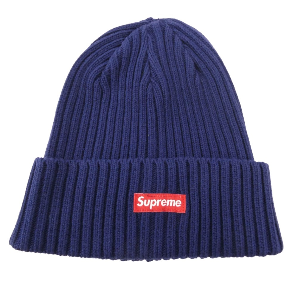 Supreme Overdyed Beanie "Navy" (25SS)