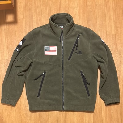Supreme x The North Face Polartec Fleece Jacket "Olive"