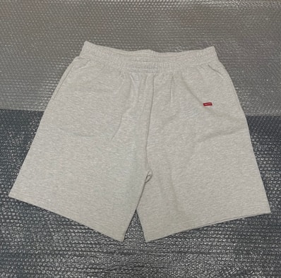 Supreme Small Box Sweatshort "Ash Grey"