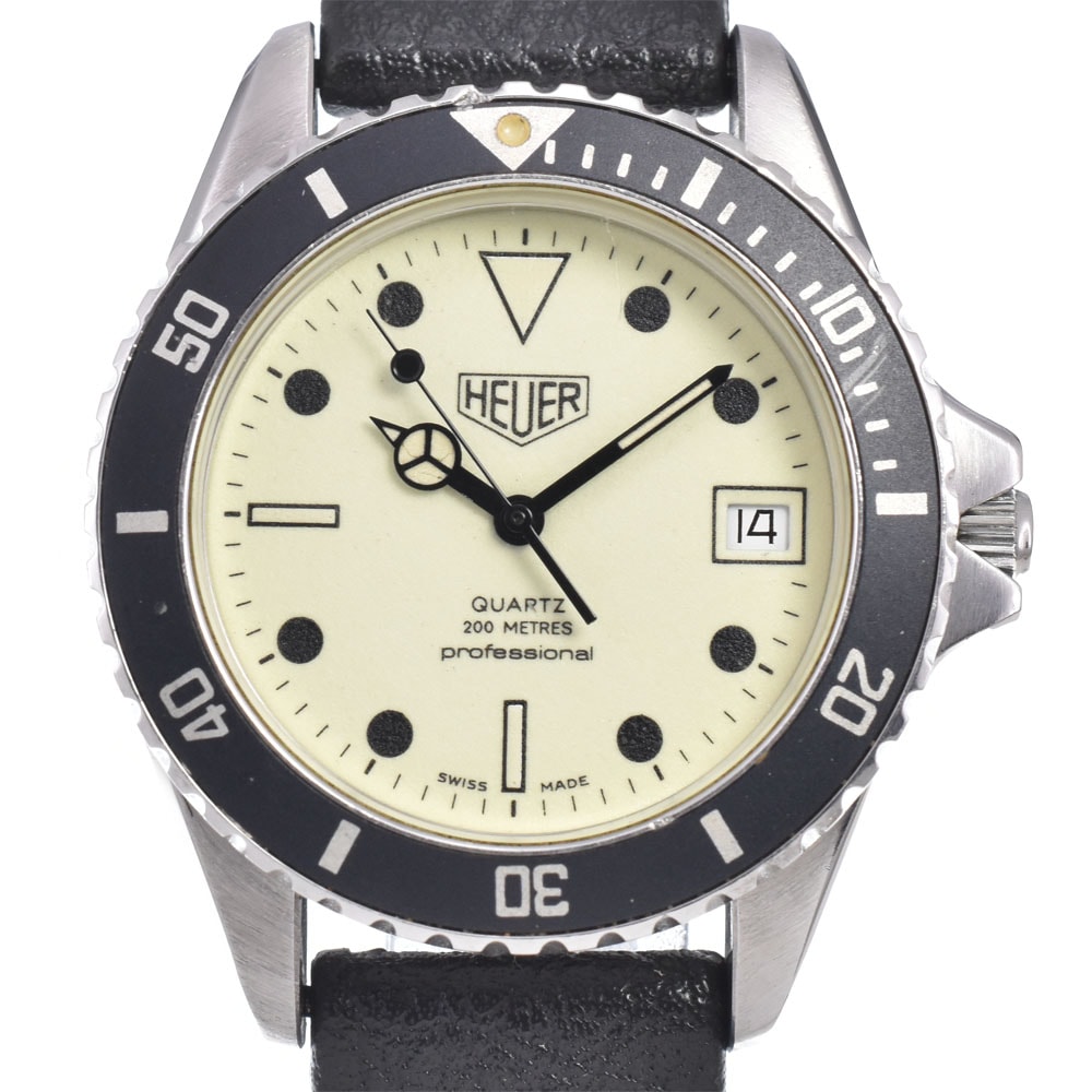 タグホイヤー TAG HEUER 980.113B 1000 プロフェッショナル 全面ルミブライト クォーツ メンズ 良品 腕時計 #149405