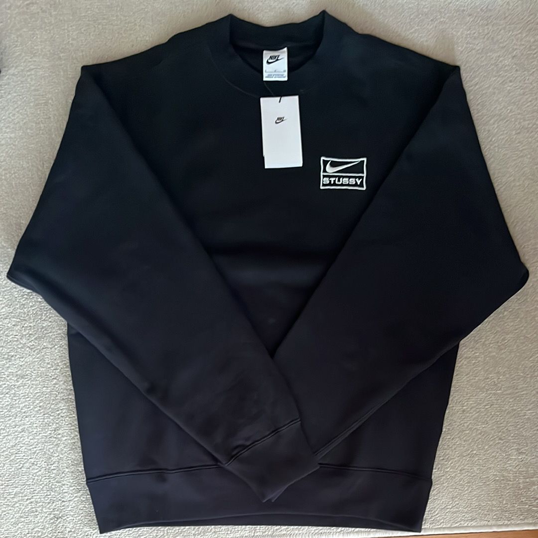 Stussy x Nike Wash Crew (US Size) "Black" DO5310-010