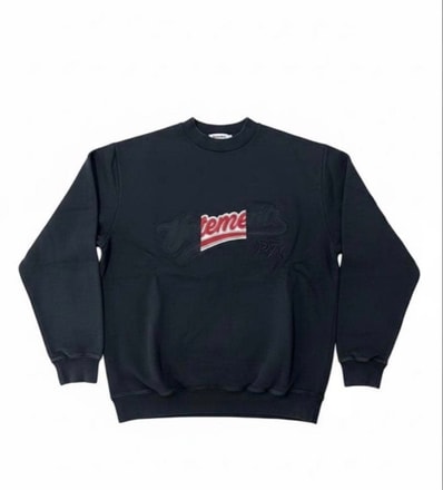 ヴェトモン ベースボール トレーナー