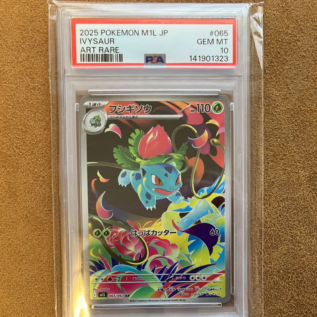 フシギソウ AR [M1L 065/063](拡張パック「メガブレイブ」)psa ポケモンカードゲーム フシギソウ AR M1L 065/063 ポケモンカード