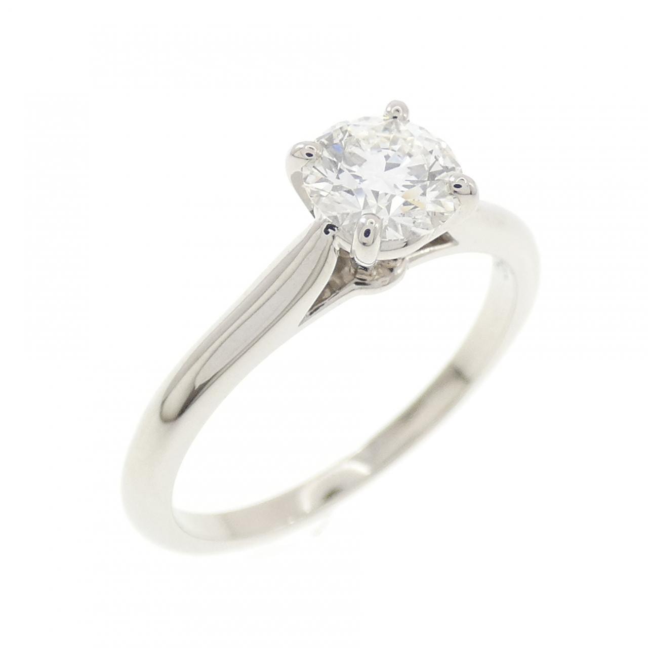 カルティエ 1895 ソリテール リング 0.52CT G VVS2 VG