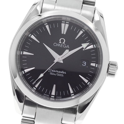 オメガ シーマスター アクアテラ デイト 2518.50 ボーイズ 【中古】
