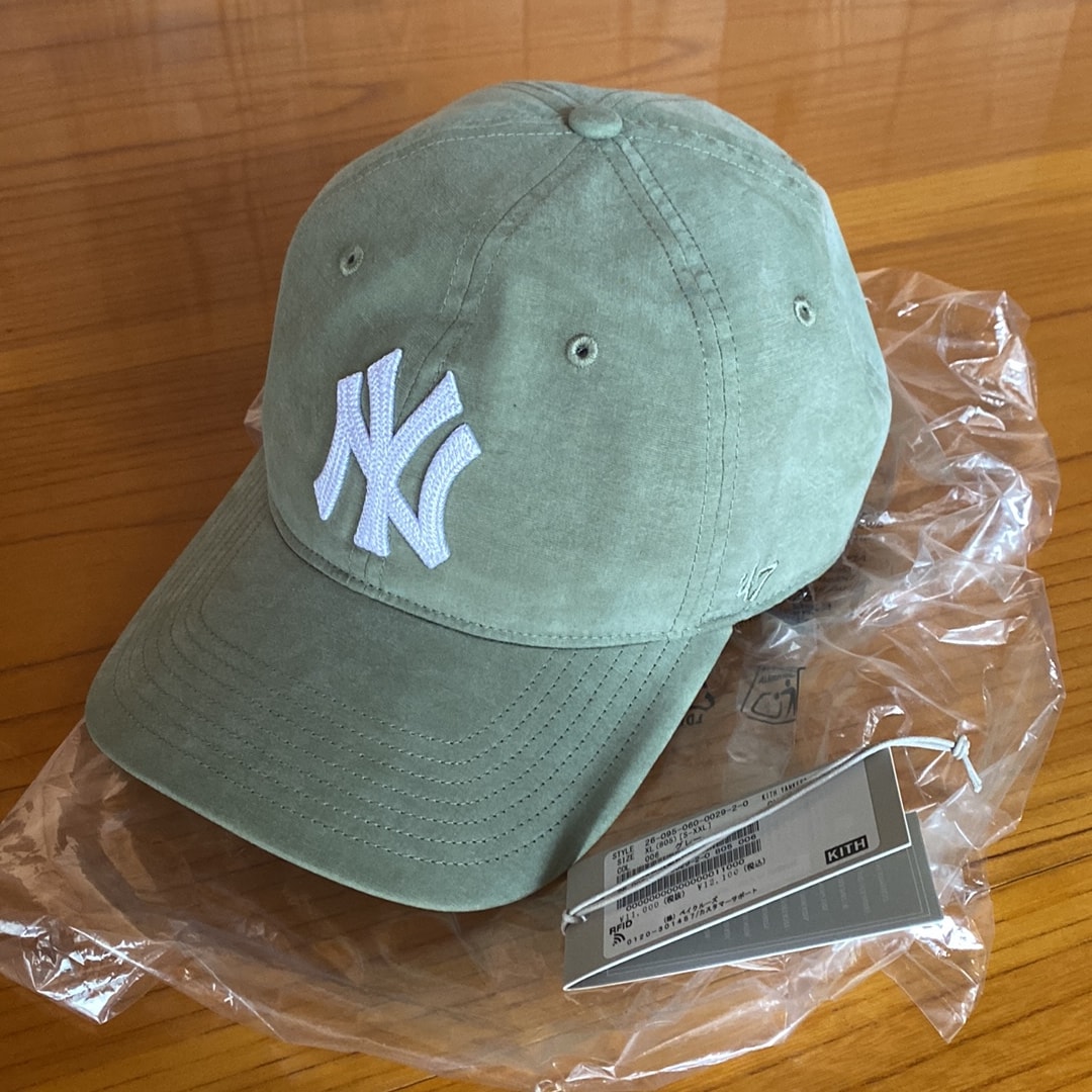 Kith x '47 x the New York Yankees Cupro Linen Franchise LS Cap "Commune"