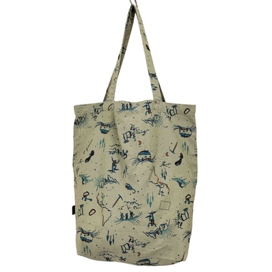 MARKET TOTE 総柄トートバッグ【1143862211654】