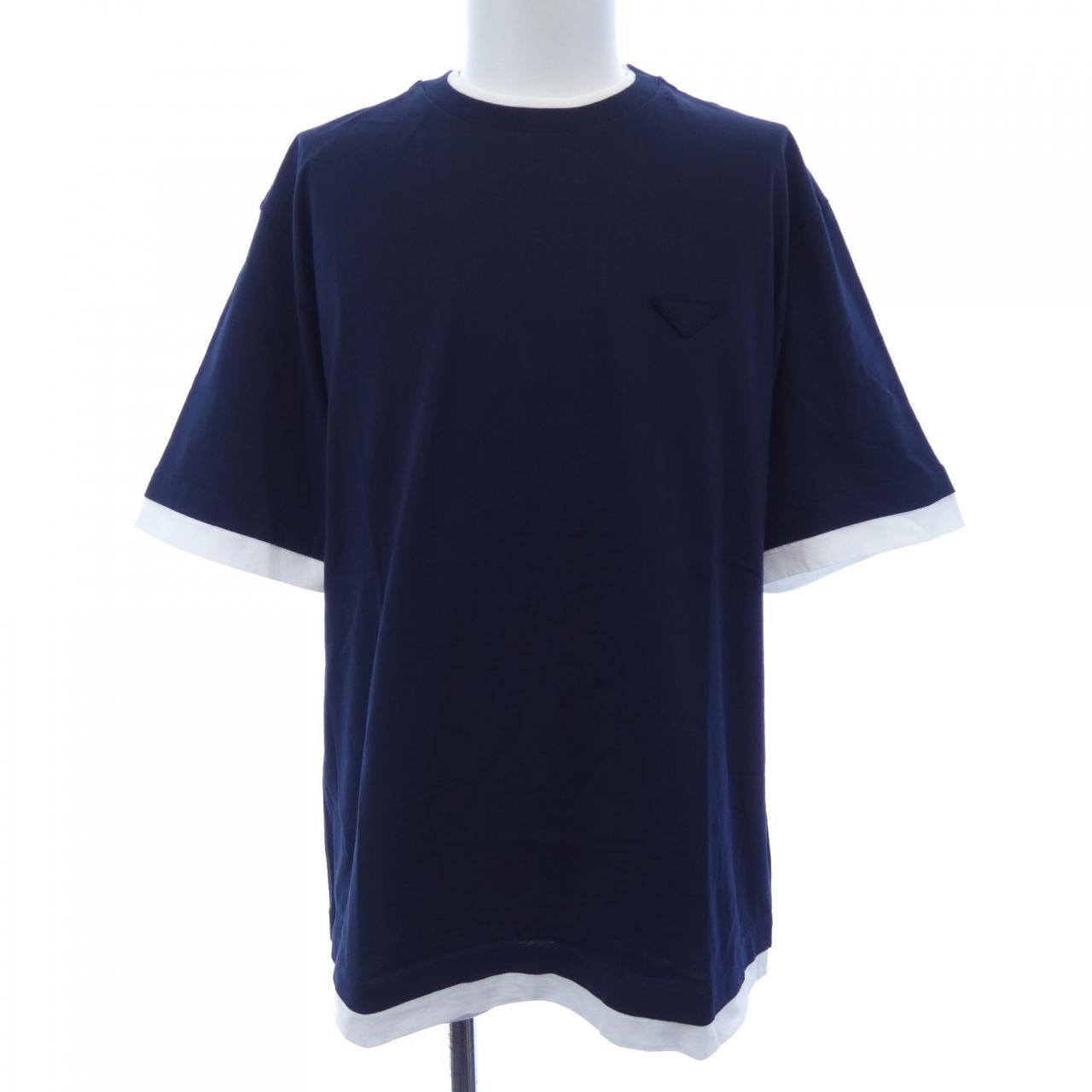 プラダ PRADA トライアングルロゴ UJN912 SOOO 11CD Tシャツ