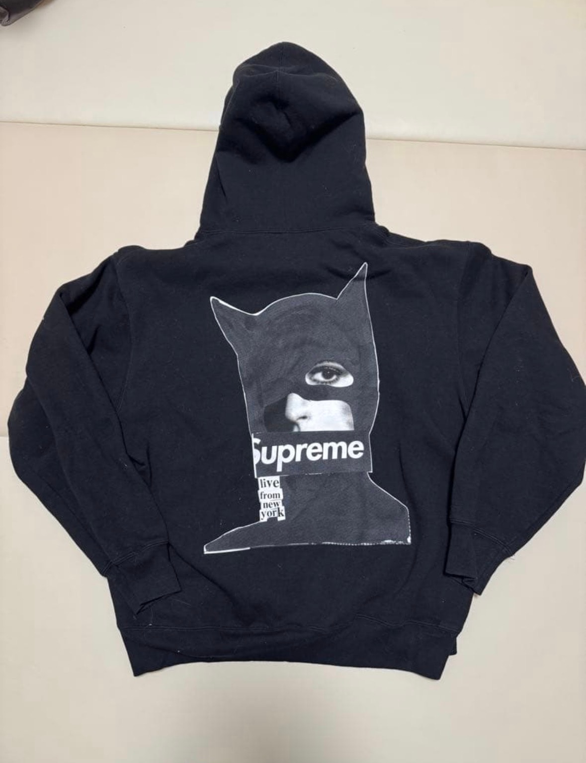 Supreme Catwoman Hooded Sweatshirt "Black"